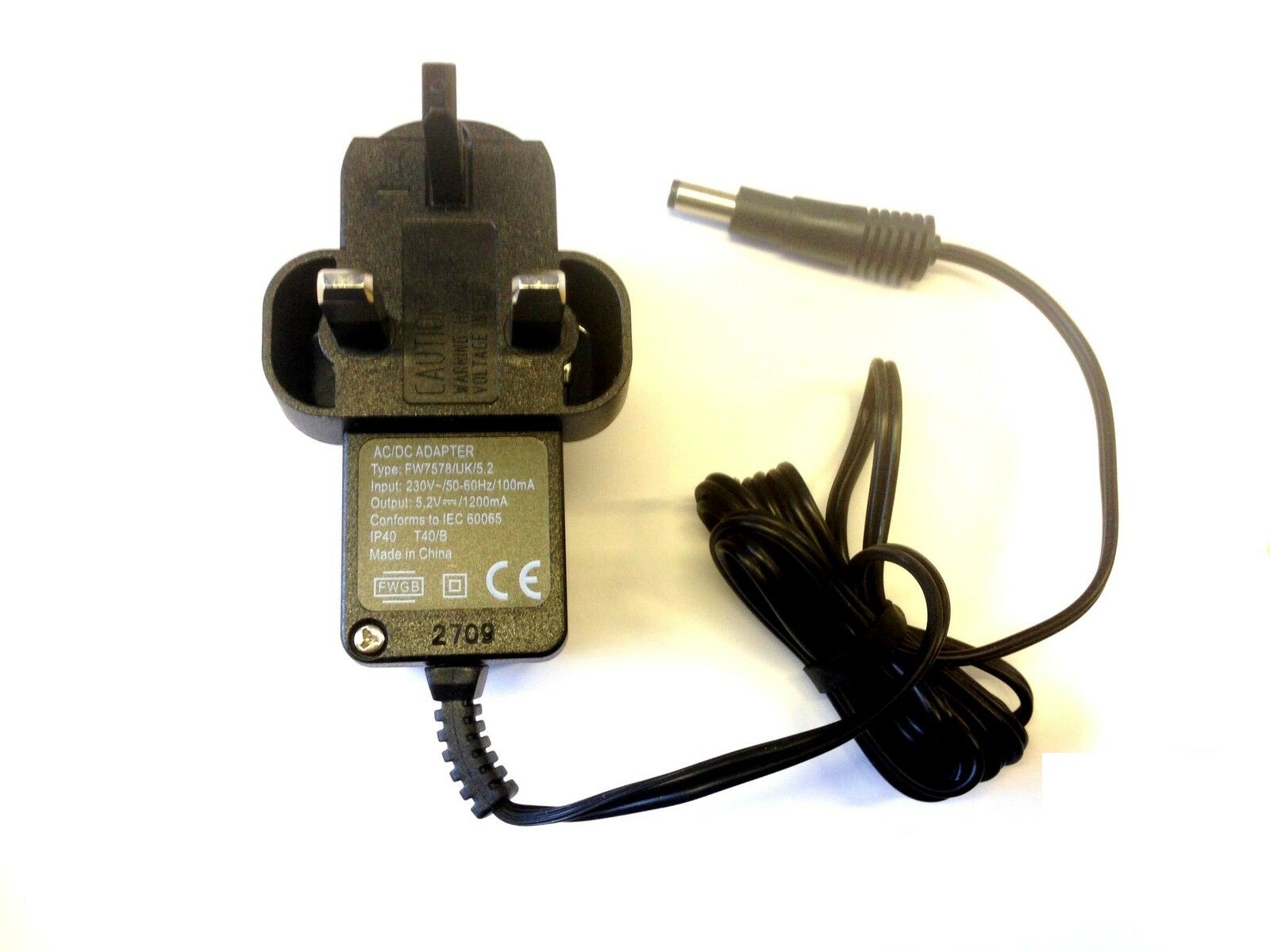 *Brand NEW* 5.2V 1200mA DIGI-VISION FW7578/UK/5.2 AC Adapter Power Supply